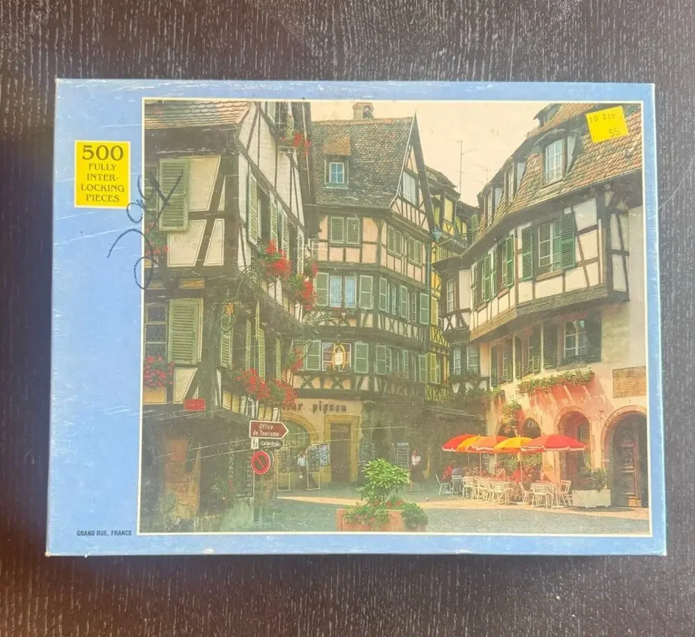The Rainbow Works 500 Piece Puzzle Grand Rue France Vintage Factory Sealed